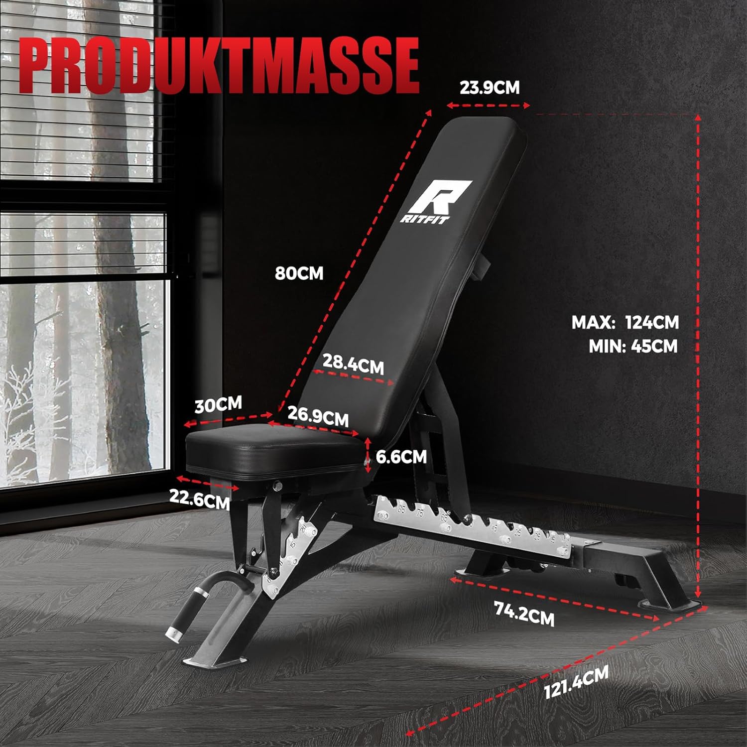 Dumbbell Bench Dimensions