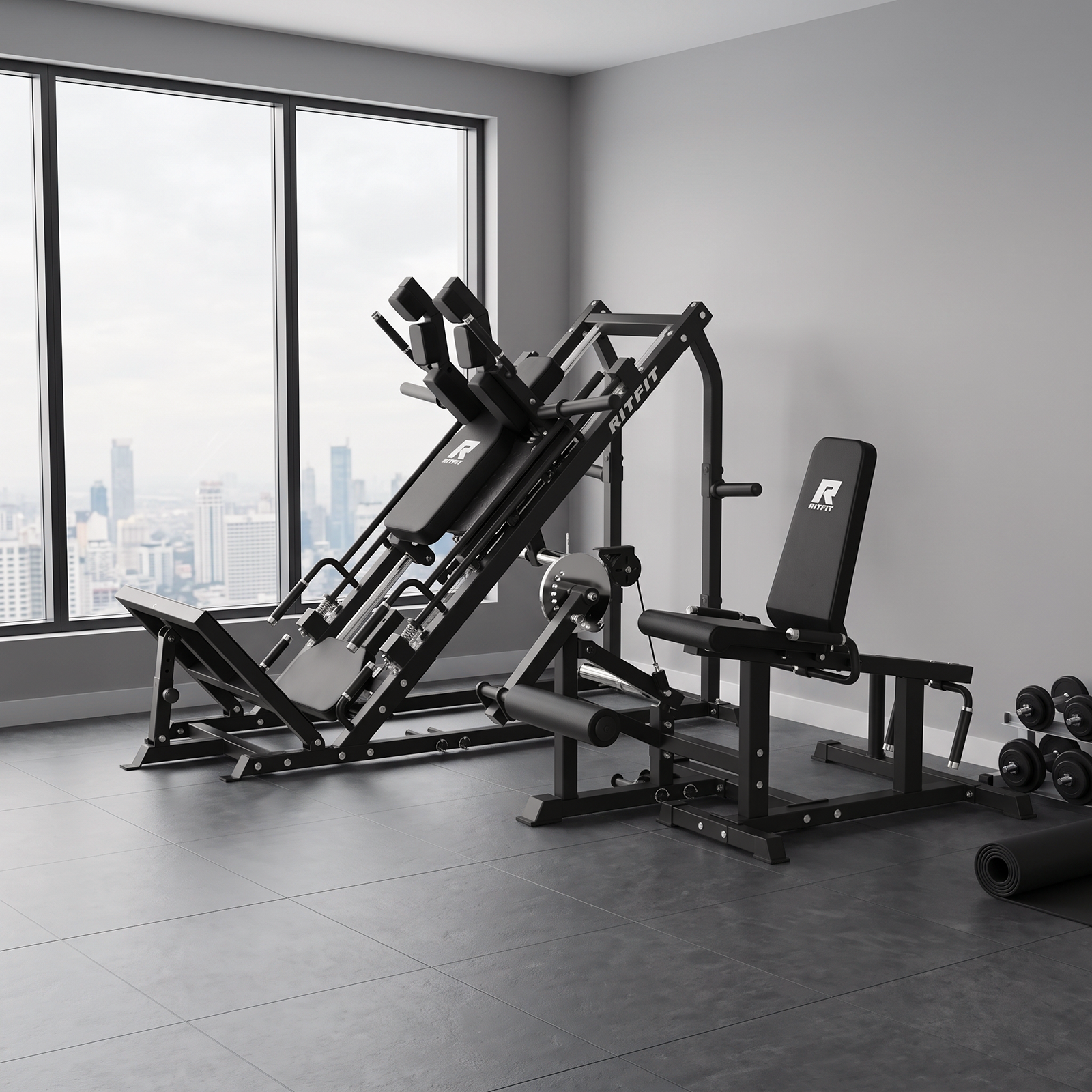 RitFit Ultimate Beintrainings-Set mit Gazelle und PLC01