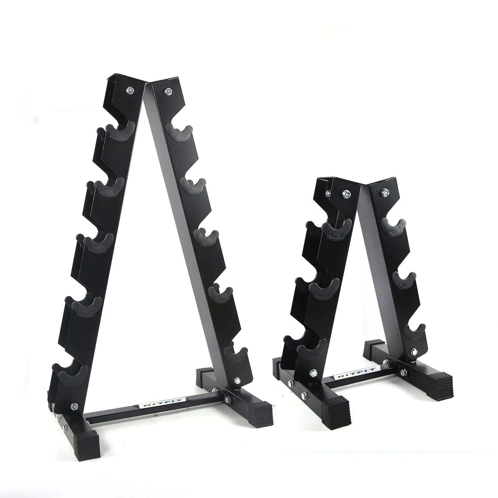 RitFit A-Frame Kurzhantelständer – Produktbild – 5-Pair Rack/Black
