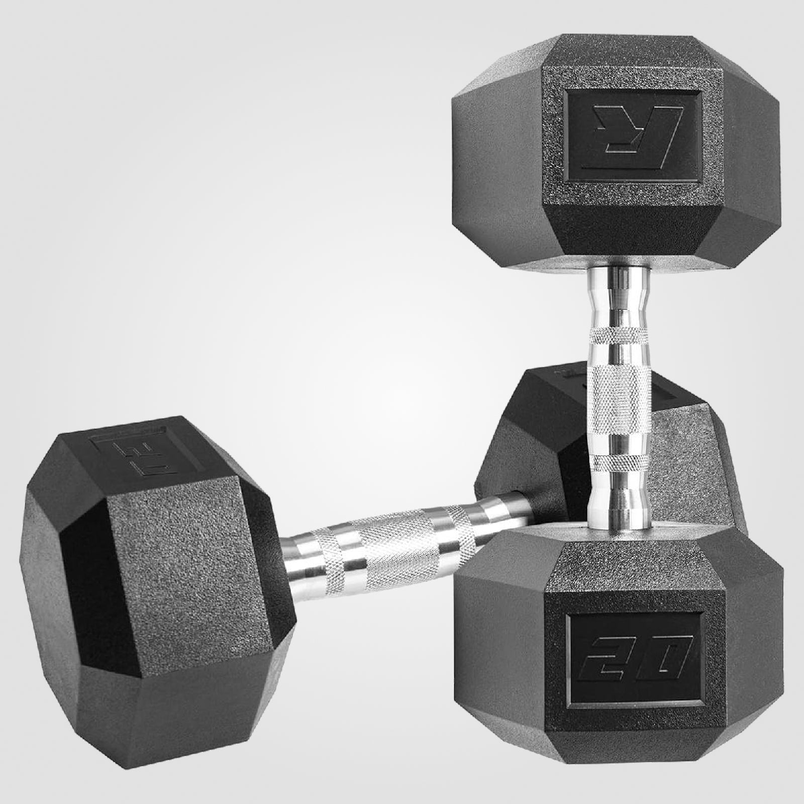 RitFit PVC Hex-Hanteln Set, Ergonomisch