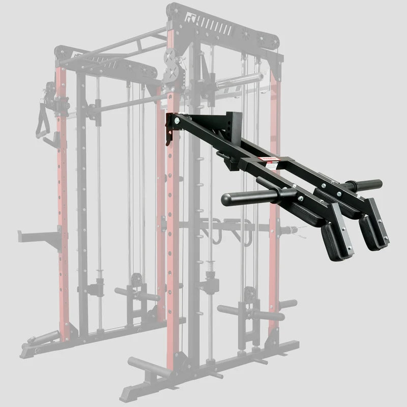 Schwarzer RitFit AT02A Aufsatz für Hack Squat an einem Trainingsgestell