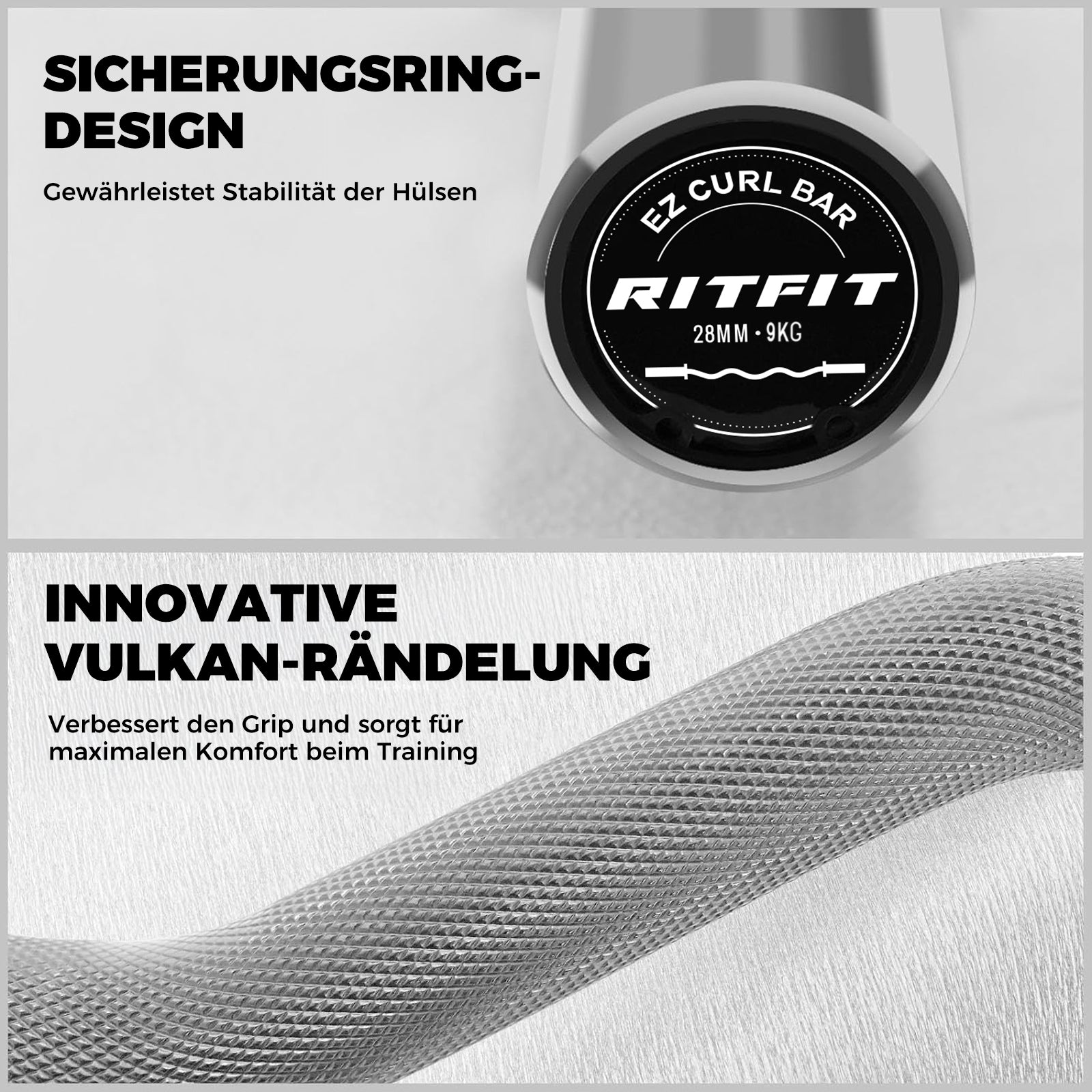 RitFit W-förmige Olympiastange