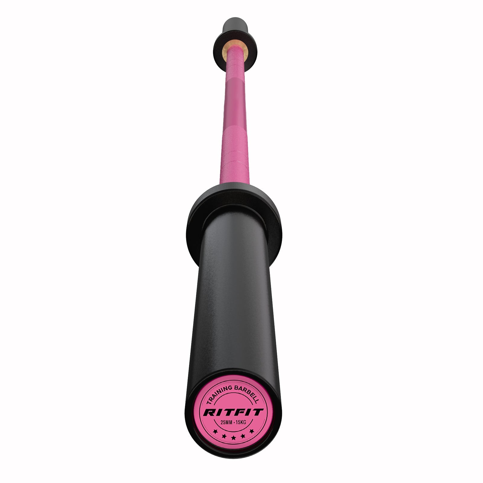 RitFit Trainings-Langhantel – Pink (15/20 kg) – Produktbild