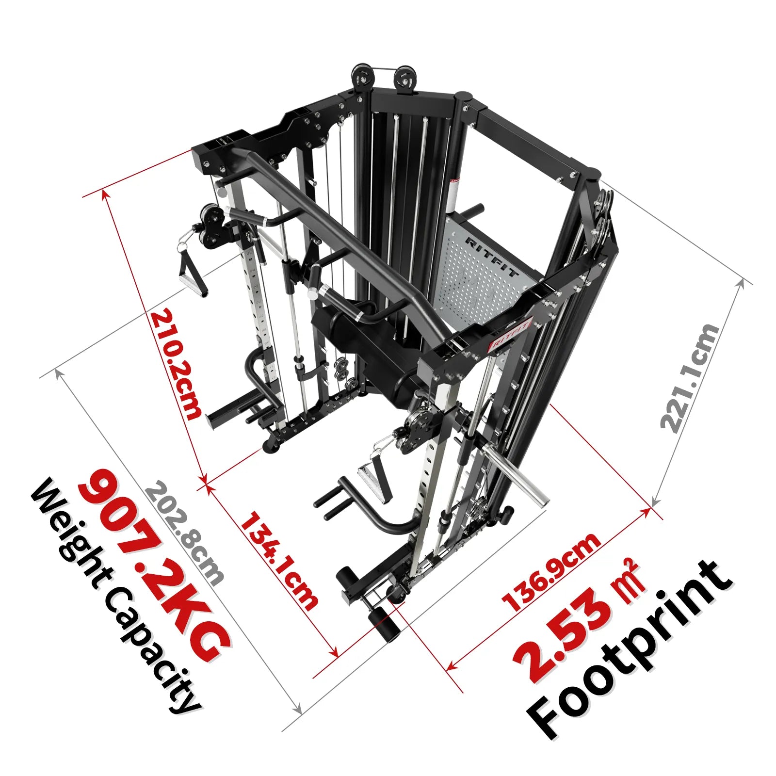 RitFit BPC06 Smith Maschine